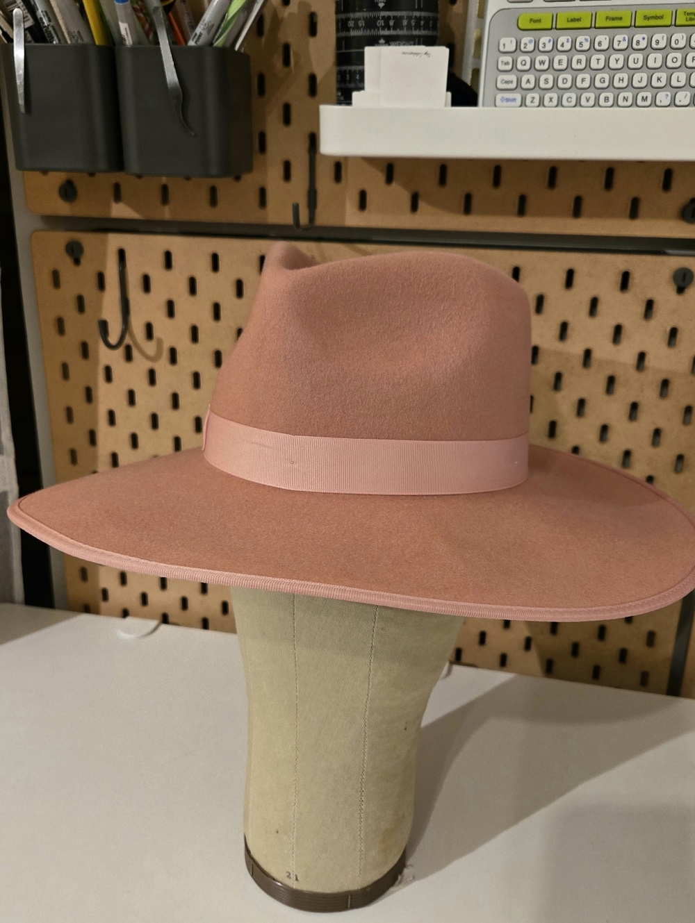Lack Of Color Pink wool Rancher Hat Womens S/55cm/21.75" Western Boho